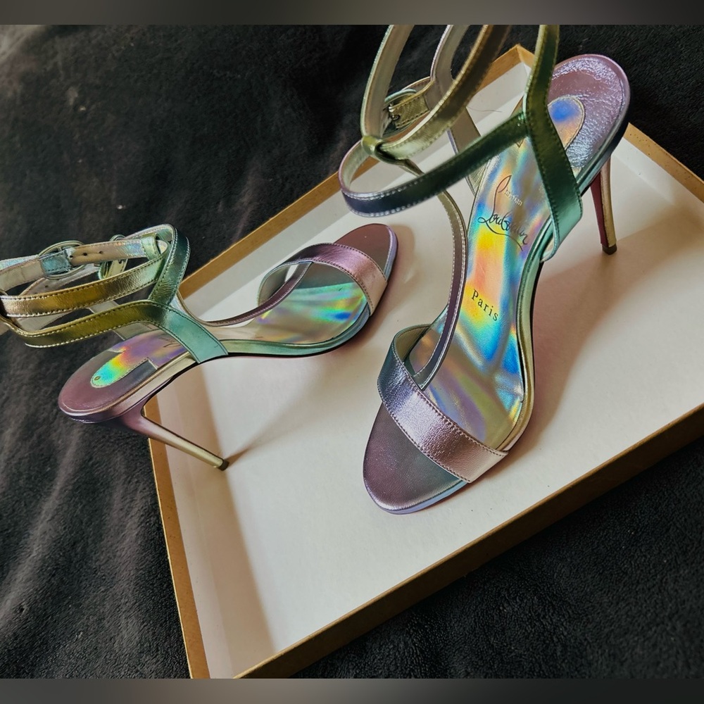 Christian Louboutin Iridescent Heels